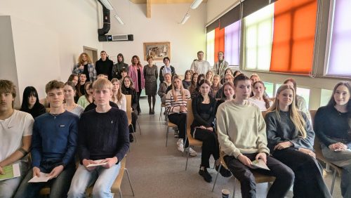 Vizīte Kuldīgas Mākslas un humanitāro zinību vidusskolā