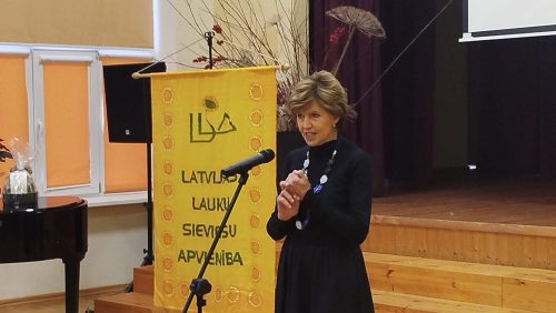 Latvijas Lauku sieviešu apvienības 25 gadu jubilejas svinības