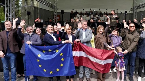 Eiropas dienas svētki Vērmanes dārzā